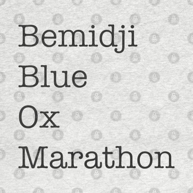 Bemidji Blue Ox Marathon by Blue Ox Marathon